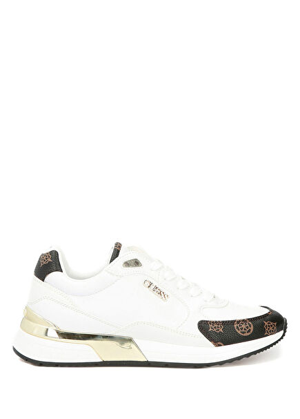 Siyah Logo Detaylı Kadın Sneaker