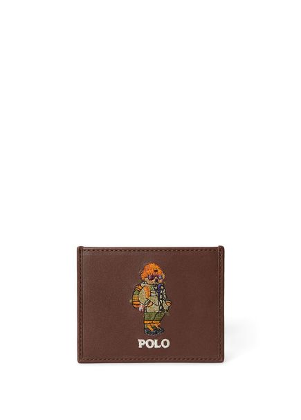 Brown Men's Leather Card Holder