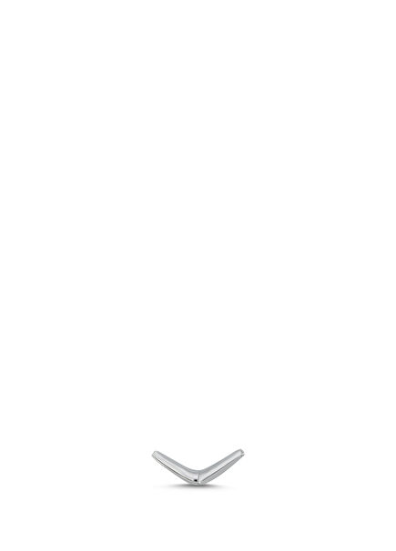 Return Single Silver Earring