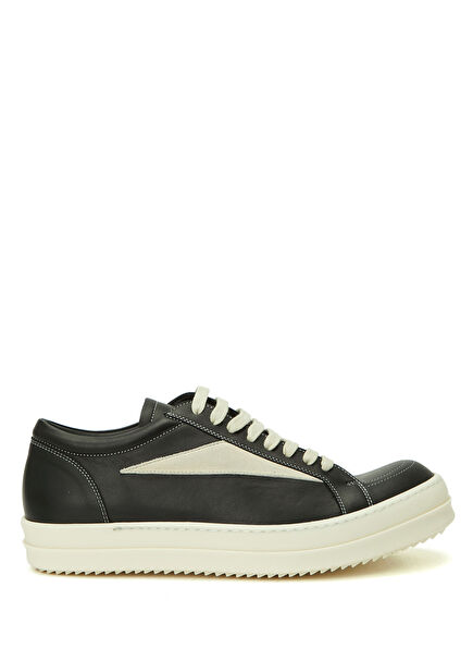 Siyah Erkek Deri Sneaker