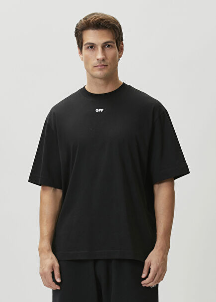 Black Logo Printed T-Shirt