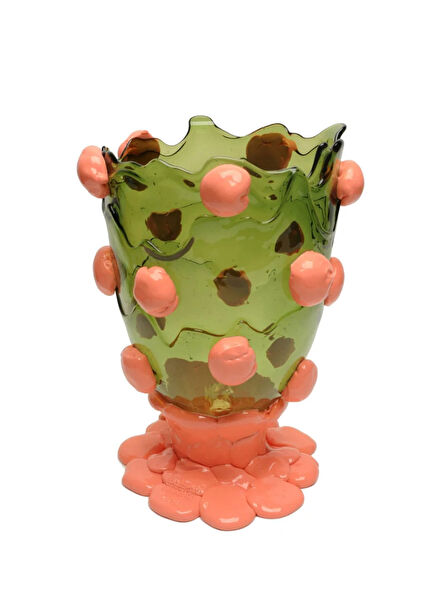 Nugget S Green Salmon Vase