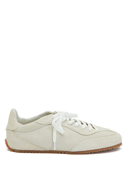Bej Kadın Süet Sneaker