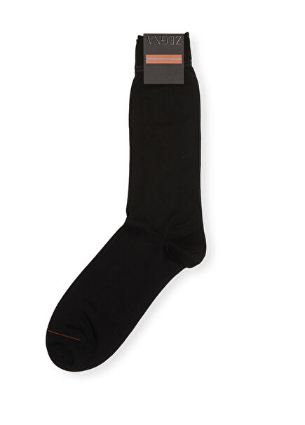 Black Men's Silk Socks