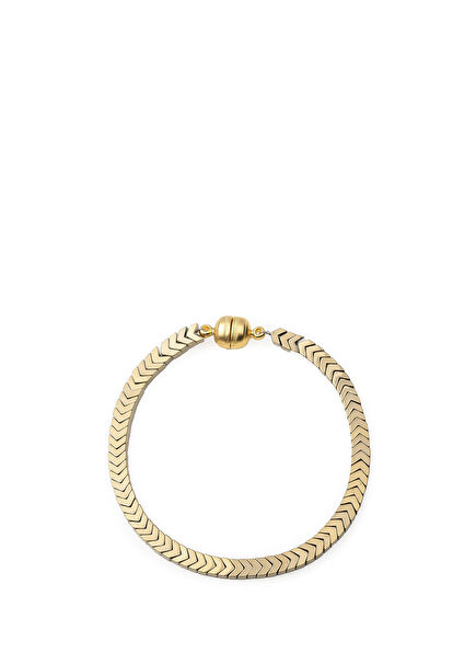 Sisu Gold Color Natural Stone Women's Bracelet