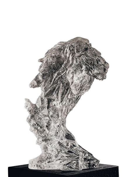 African Lion Crystal Object