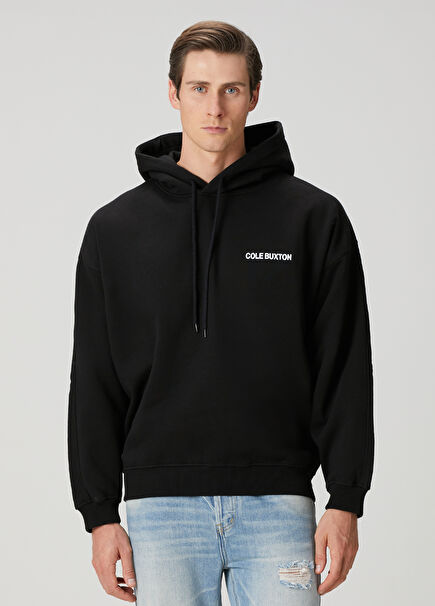 Black Hooded Sweatshirt