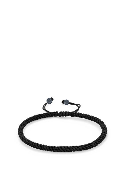 Knot Oxide Siyah Erkek Bileklik