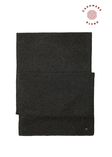 Anthracite Women's Cashmere Scarf