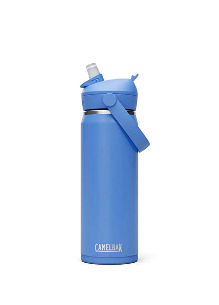 Thrive Flip Mavi Çelik Pipetli Termos 590 ml