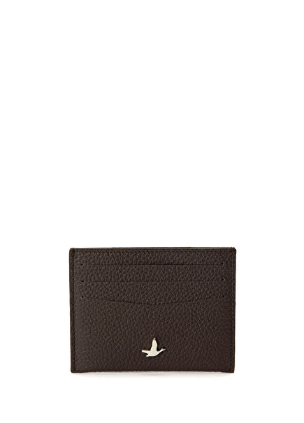 Kahverengi Erkek Deri Kartlık