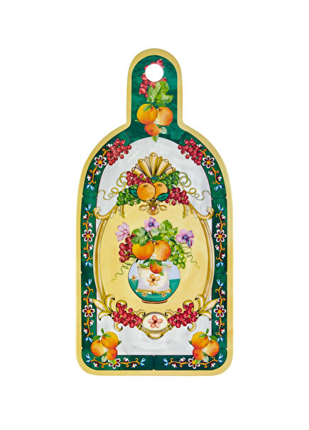 Carpe Diem Desenli Melamin Kesme Tahtası