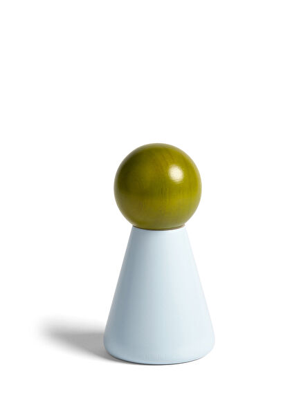 Halma Small Blue Ceramic Salt Mill