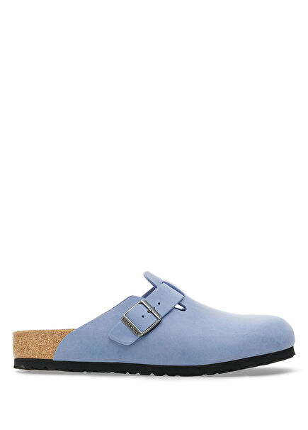 Boston Leoi Mavi Erkek Deri Terlik