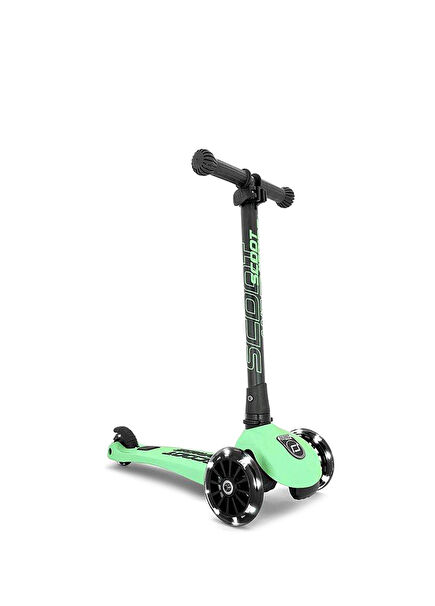 Highwaykick 3 LED Işıklı Katlanabilir Ayarlanabilir Direksiyonlu 3 Tekerlekli 3-6 Yaş Çocuk Scooter