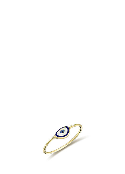 Mini Esperanza Blue 14K Gold Women's Ring
