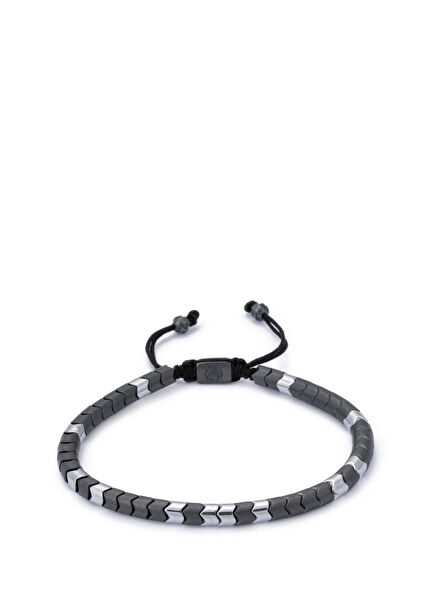 Rolo Hematite Men's Bracelet
