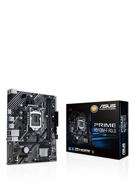Prime H510M-F R3.0-CSM Intel H470 LGA1200 DDR4 3200 HDMI M2 USB 3.2 mATX Motherboard 90MB1I20-M0EAYC