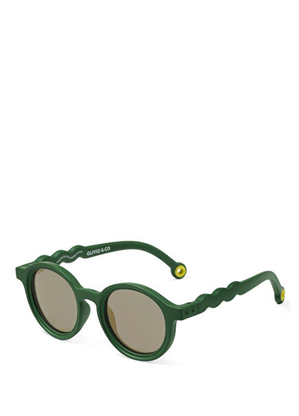 Classic Oval Toddler Cactus Green 1-3 Years Sunglasses