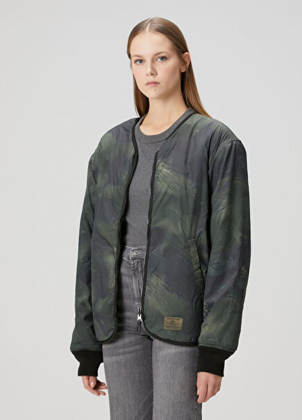 M-65 Black Quilted Double-Sided Jacket