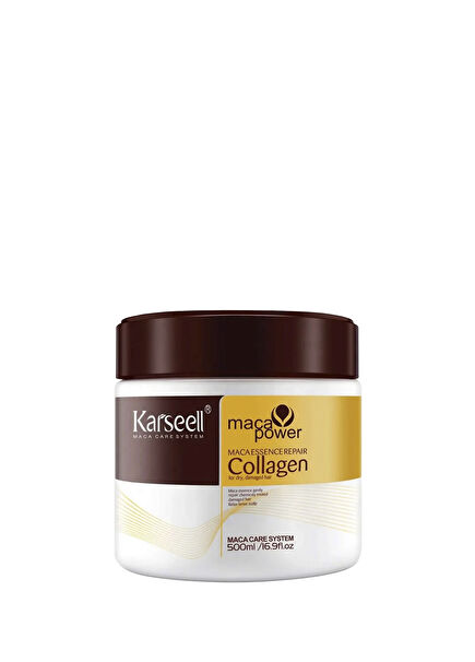 Maca Power Maca Essence Repair Collagen Yıpranmış Saçlar İçin Onarıcı Saç Maskesi 500 ml