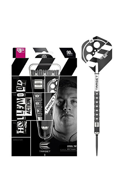 Hollywood Action 90% Tungsten SP Steel Tipped Darts Arrow