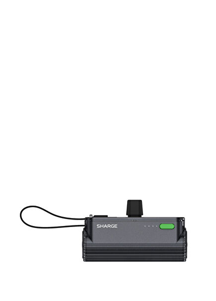 Flow Mini Black Compact & Fast Portable Powerbank
