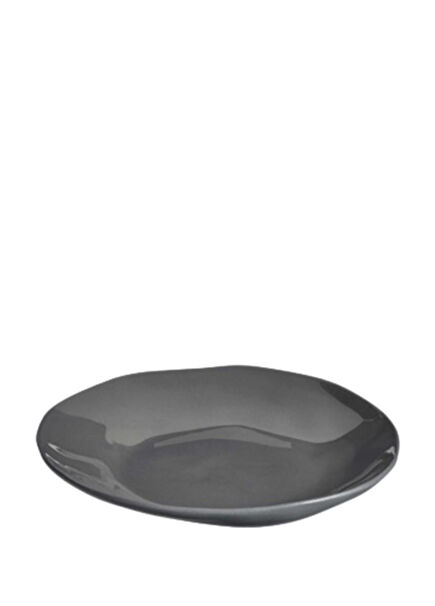 Anthracite Ceramic Plate 13 cm