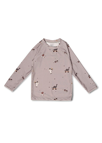 Kris Dino NU397 UV Protection Boy Long Sleeve Swimsuit T-shirt NU397