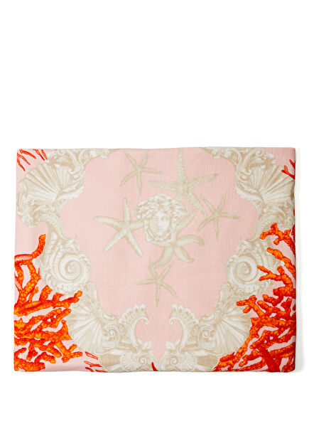 Barocco Sea Pembe Banyo Havlusu