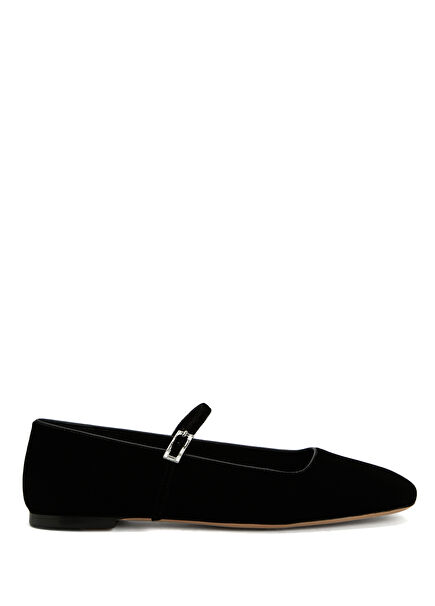 Black Ballet Flats