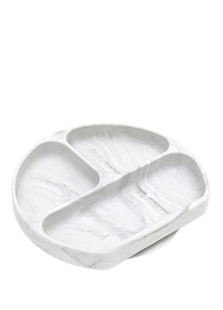 Marble Grey Silicone Vacuum Plate