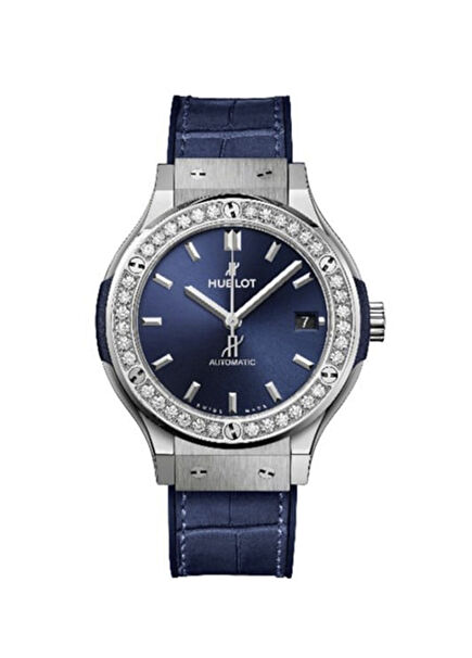 Classic Fusion Titanyum Blue Diamonds Kadın Saat