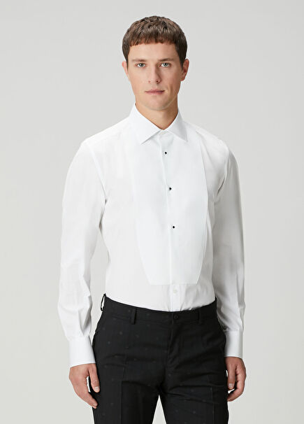 White Tuxedo Shirt