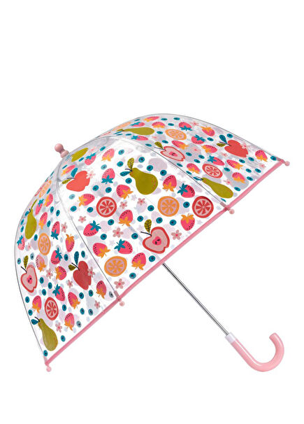 Meyve Desenli Renk Değiştiren Kız Çocuk Şemsiye
