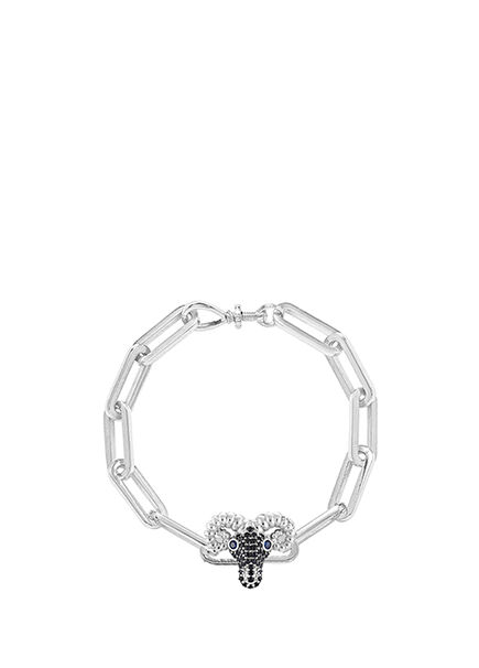 Ram Scala Mens Gold Plated Bracelet