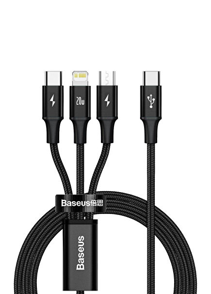 CAMLT-SC01 Rapid 3in1 20W 150 cm Type-c Charging Cable