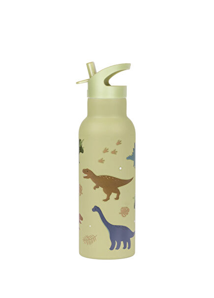 Little Lovely Dinosaurs Children's Thermos Drinker with Steel Straw 500 ml