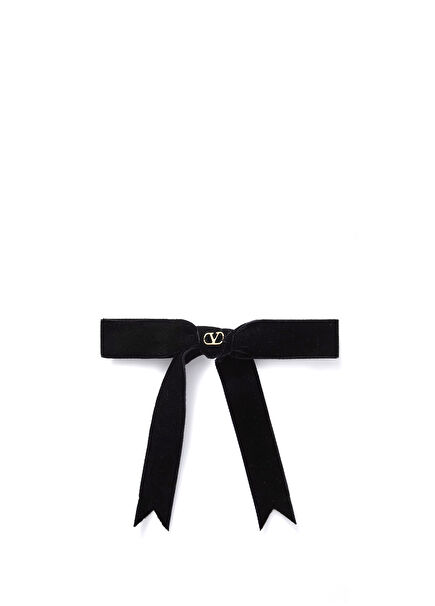 Vlogo Black Women's Silk Clasp