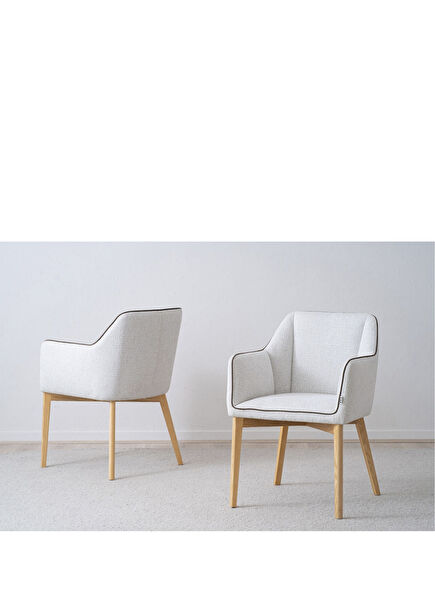 Cream 2-Seat Chair