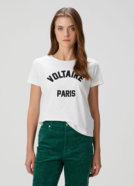 Alys Voltaire Paris Beyaz T-shirt
