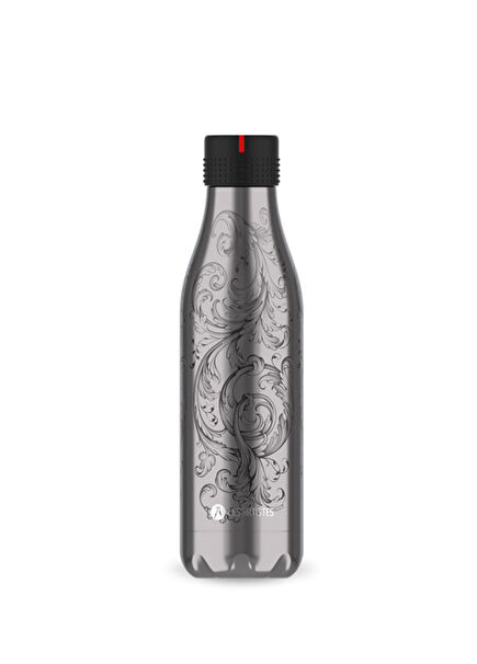 Heat Insulated Tattoo Steel Thermos Flask 500 ml