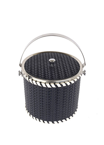 Navy Blue Ice Bucket