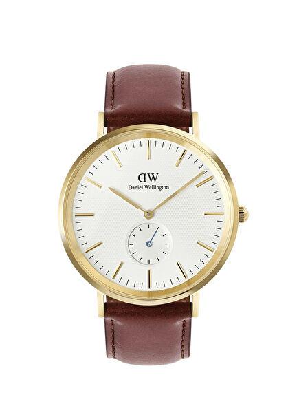 Classic G DW00600869 Kahverengi Deri Erkek Kol Saati