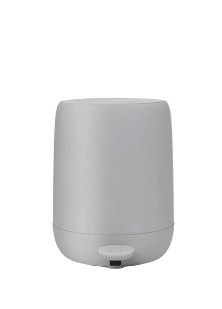 Sono Micro Chip Gri Plastik Pedallı Banyo Çöp Kovası 5 Lt