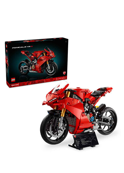 Technic Ducati Panigale V4 S Motosiklet 1603 Parça 18+ Yaş Model Yapı Oyuncağı 42202