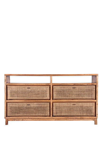Cosmos Mindi Wood Brown Sideboard