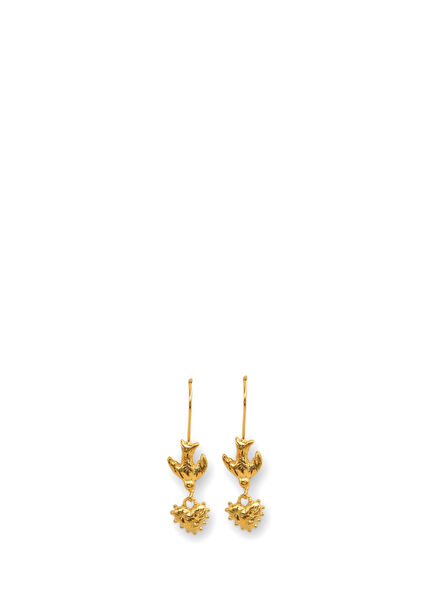 Amoria Gold Plated Silver Women's Earrings