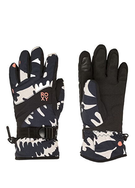 Jetty Girl Gloves Renkli Kız Çocuk Kayak Eldiveni