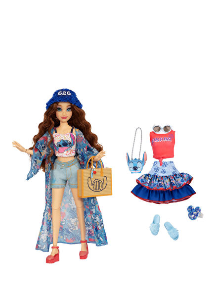 ily 4ever Stitch Temalı Model Bebek ve Aksesuarları 22857